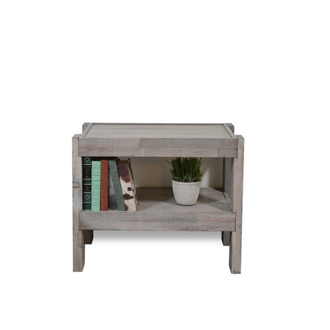 BEACH HOUSE END TABLE / NIGHTSTAND - PRESEARTH DRIFTWOOD